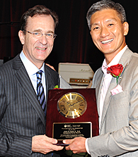 James R. Taylor Jr., MD (left), and Henry Woo, MD